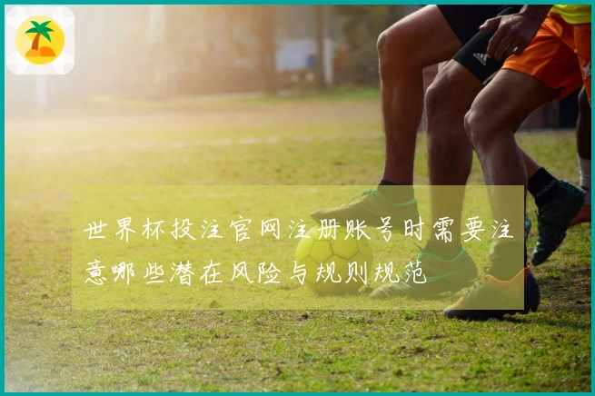 世界杯投注官网注册账号时需要注意哪些潜在风险与规则规范