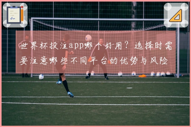 世界杯投注app哪个好用？选择时需要注意哪些不同平台的优势与风险