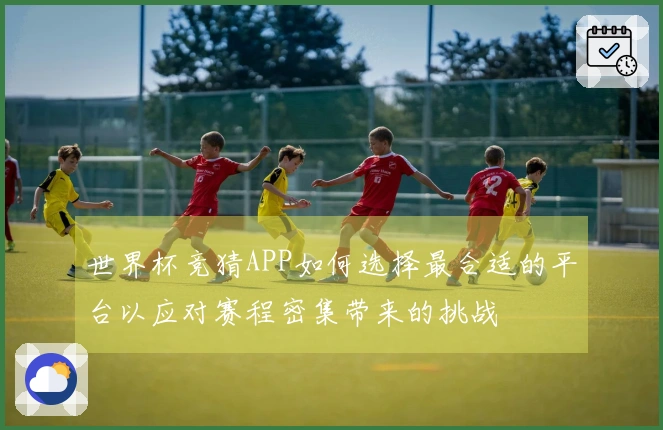 世界杯竞猜APP如何选择最合适的平台以应对赛程密集带来的挑战